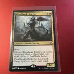 X 1 Dreadhorde Butcher NM War of the Spark 194 MTG Magic The Gathering - Image 1