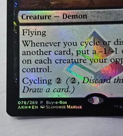 Archfiend of Ifnir - FOIL - Buy A Box Promo - Magic the Gathering MTG - LP - Image 4