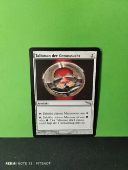 Talisman der Genusssucht / Talisman of Indulgence - MTG Magic - Image 1