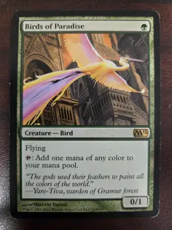 Birds of Paradise LP Core Set 2012 M12 MTG FREE SHIPPING - Image 1