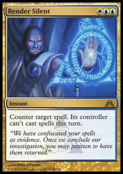 MTG Magic the Gathering Render Silent (96/172) Dragon's Maze LP cny - Image 1