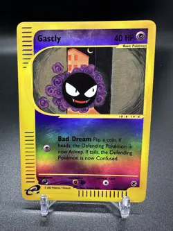 Gastly Reverse Holo 109/165 Expedition 2002 WOTC Pokemon Card LP - Image 1
