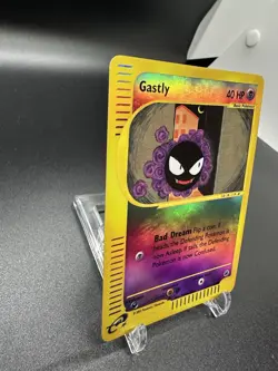 Gastly Reverse Holo 109/165 Expedition 2002 WOTC Pokemon Card LP - Image 2