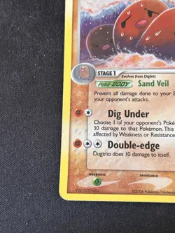 Pokemon Card - Dugtrio Crystal Guardians 5/100 Holo Rare - Image 5