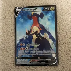 Garchomp V TG23/TG30 SWSH10: Astral Radiance Trainer Gallery Pokemon Card - Image 1