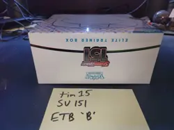 New Factory Sealed Pokemon TCG Scarlet & Violet 151 ETB Elite Trainer Box B - Image 4