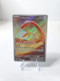 Pokemon TCG Orthworm Illustration Rare SV02: Paldea Evolved #224 Mint Condition - Image 1