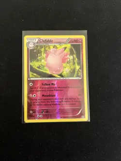 2016 Pokemon TCG Clefable 51/83 Generations Reverse Holo NM - Image 1