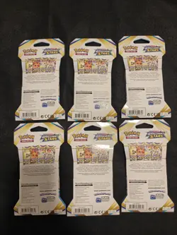 Pokemon TCG: Sword & Shield-Brilliant Stars Sleeved Booster Pack - LOT OF 6 820650809972 - Image 2