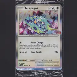 Terapagos 161/191 Sealed Surging Sparks Horizons Stamped Promo Pokemon TCG NM+ - Image 1