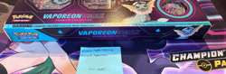Pokemon Vaporeon VMAX Premium Collection Box Eevee Evolution Factory Sealed TCG - Image 3