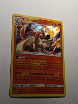 2019 Pokemon Sun Moon Black Star Promos Charizard Team Up Prerelease Holo #SM158 - Image 3