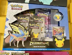 Pokemon | Celebrations Collection | Dragapult Prime, Dark Sylveon, Zacian - NEW! 820650809385 - Image 5
