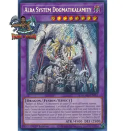 Yugioh! 1x Alba System Dogmatikalamity BLMM-EN011 Secret Rare 1st Ed NM - Image 1