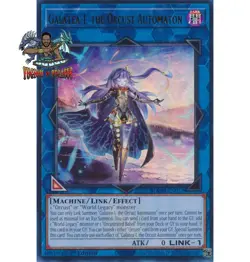 Yugioh! 1x Galatea-i, the Orcust Automaton BLMM-EN052 Emblazoned Ultra Rare NM - Image 1