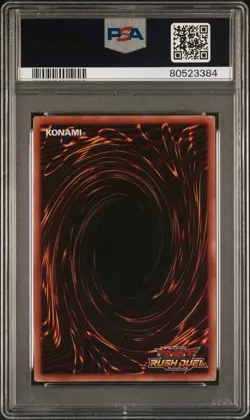2022 YU-GI-OH! RUSH DUEL JPN OVER RUSH PACK #JP001 BLUE-EYES WHITE DRAGON PSA 10 - Image 2
