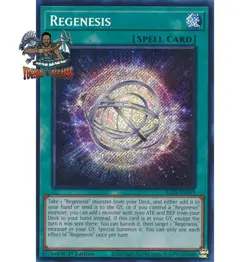 Yugioh! 1x Regenesis ALIN-EN059 Secret Rare 1st Ed NM - Image 1