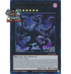 Yugioh! 1x Eclipse, Dragon Ruler of Catastrophes ALIN-EN048 Ultra Rare 1st Ed NM - Image 1