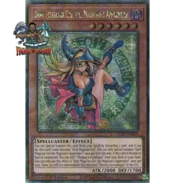 Yugioh Dark Magician Girl the Magician's Apprentice Quarter Century Secret Rare - Image 1