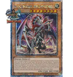 Yugioh! 1x Regenesis Archfiend ALIN-EN016 Quarter Century Secret Rare 1st Ed NM - Image 1