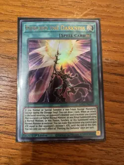 Piercing the Darkness - MP21-EN257 - Ultra Rare (NM) - Yugioh - Image 1