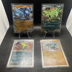 Pokemon Lucario Ex & Tyranitar Ex Premium Collection - Promo Cards ONLY - Image 1