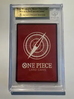 BGS 10 TRAFALGAR LAW OP01-002 L PARALLEL ONE PIECE CARD JAPANESE - Image 2
