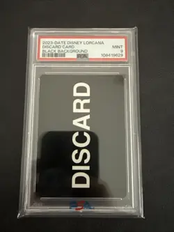 2023 Disney Lorcana - BOLD WORDING Font Discard Error Card PSA 9 - Image 1