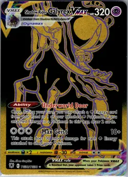 Shadow Rider Calyrex VMAX TG30/TG30 Astral Radiance - Pokemon Card - NM - Image 1