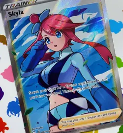 Skyla 072/072 Shining Fates NM Pokemon Card Ultra Rare - Image 2