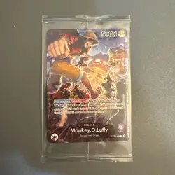 Monkey.D.Luffy PSA Magazine Promo OP05-060 One Piece Cards Foil SEALED BRAND NEW - Image 1
