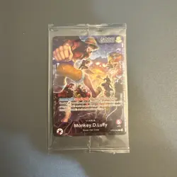 Monkey.D.Luffy PSA Magazine Promo OP05-060 One Piece Cards Foil SEALED BRAND NEW - Image 2