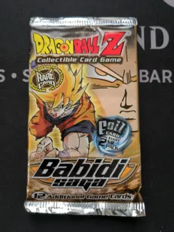 1X Score Dragonball Z Babidi Saga 12-Card Sealed Unlimited Booster Pack! - Image 1