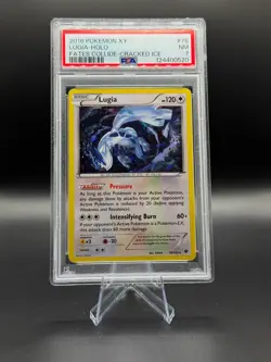PSA 7 Lugia Cracked Ice Holo Rare 78/124 FATES COLLIDE 2016! - Pokemon Card - Image 1