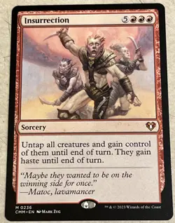Insurrection Commander Masters Regular Card - Image 2