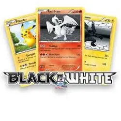 pick your card! black & white pokemon holo reverse holo - Image 1