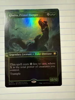 Ghalta Primal Hunger Borderless Foil Edition - Image 1
