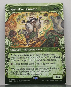 Keen-Eyed Curator (Showcase) - Bloomburrow - BLB - 322 - MTG - Image 1