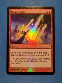 Mana Geyser Conspiracy Foil MP Magic MTG - Image 1
