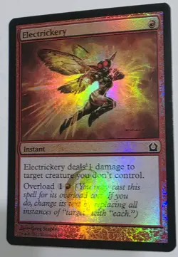 Electrickery Return to Ravnica ✨ FOIL ✨ Mint MTG Magic Gathering - Image 1