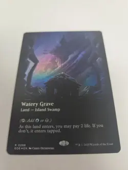 Watery Grave (Borderless) Edge of Eternities Foil Magic The Gathering - Image 1