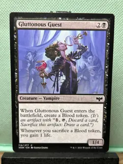 MTG TCG: Gluttonous Guest 114/277, Innistrad: Crimson Vow - Image 1