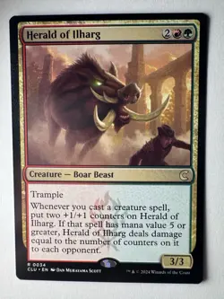 1x Herald of Ilharg - NM/M CLU MTG Magic the Gathering - Image 1