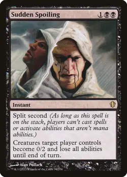 Sudden Spoiling - Commander 2013 (C13) - LP - Magic The Gathering MTG - Image 1
