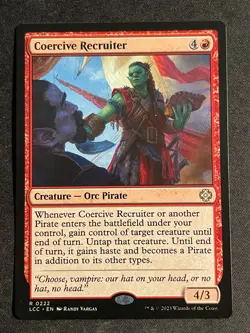 MTG Coercive Recruiter, NM-Mint, (LCC #0222) Regular - Image 1