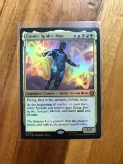 MTG Cosmic Spider-Man Marvel's Spider-Man Foil #127 - Image 1