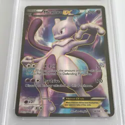 MEWTWO EX PSA 5 2012 POKEMON BLACK & WHITE NEXT DESTINIES #98 FULL ART - Image 2