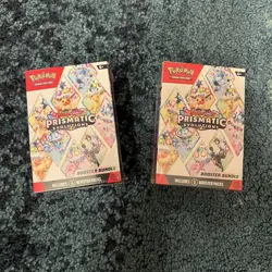 Pokemon TCG Scarlet & Violet Prismatic Evolutions Booster Bundle FACTORY SEALED - Image 1
