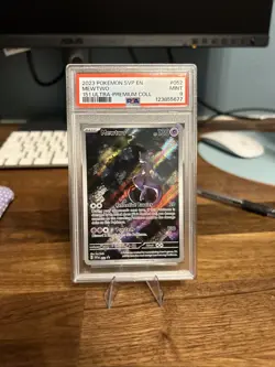 Pokemon Mewtwo #052 Promo Scarlet and Violet 151 Series PSA 9 - Image 1