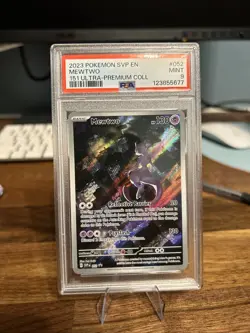 Pokemon Mewtwo #052 Promo Scarlet and Violet 151 Series PSA 9 - Image 2